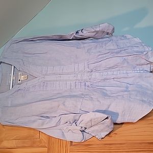 Malvin 100% linen blouse size large